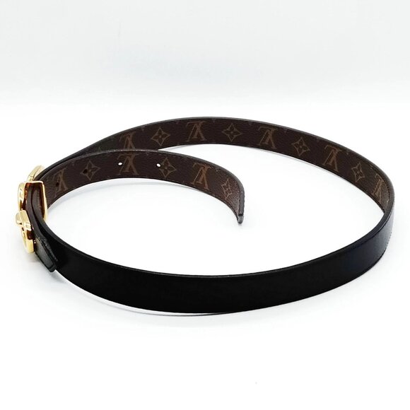 Louis Vuitton Belt Browns Black Monogram mon452-102925 - Picture 6 of 9